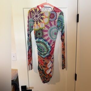 AFRM Colorful Patterned Dress